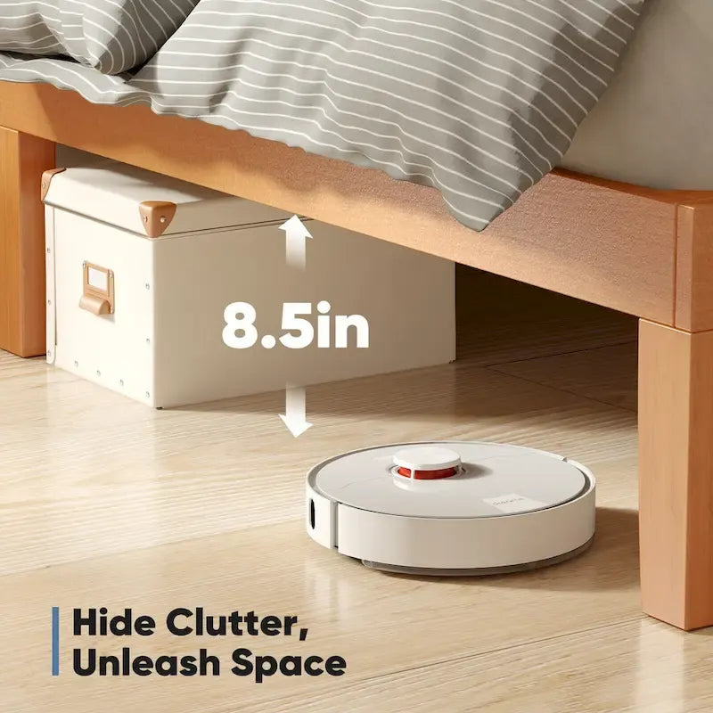 Lit plateforme en bois massif grand format avec rangement sous le lit