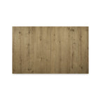 Table à manger extensible brun clair - 44,5 L x 108 P x 30,13 H