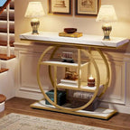 Console 4 niveaux de 105 cm avec cadre en métal