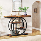 Console 4 niveaux de 105 cm avec cadre en métal