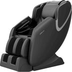 Fauteuil de massage corporel complet inclinable avec gravité zéro, airbag, haut-parleur Bluetooth et rouleau pour les pieds