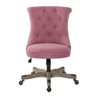 Chaise de bureau capitonnée avec hauteur réglable