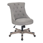 Chaise de bureau capitonnée avec hauteur réglable