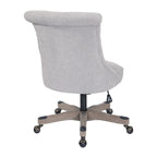 Chaise de bureau capitonnée avec hauteur réglable