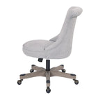 Chaise de bureau capitonnée avec hauteur réglable