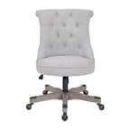 Chaise de bureau capitonnée avec hauteur réglable