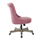 Chaise de bureau capitonnée avec hauteur réglable