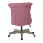 Chaise de bureau capitonnée avec hauteur réglable