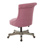 Chaise de bureau capitonnée avec hauteur réglable