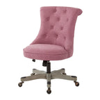 Chaise de bureau capitonnée avec hauteur réglable