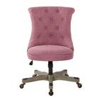 Chaise de bureau capitonnée avec hauteur réglable