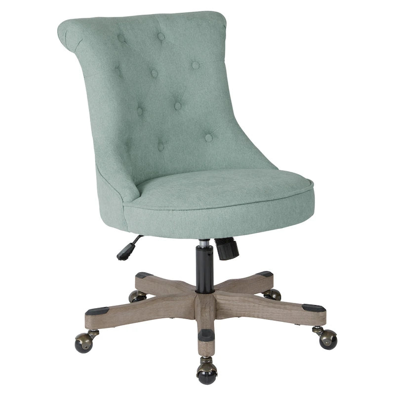 Chaise de bureau capitonnée avec hauteur réglable