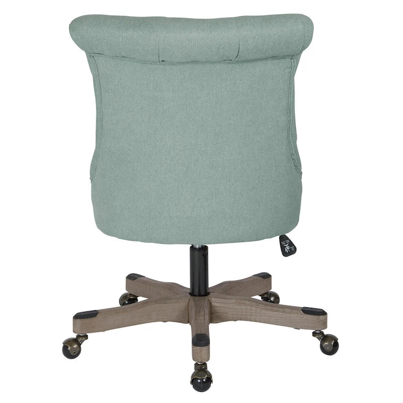 Chaise de bureau capitonnée avec hauteur réglable