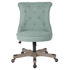 Chaise de bureau capitonnée avec hauteur réglable