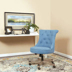Chaise de bureau capitonnée avec hauteur réglable