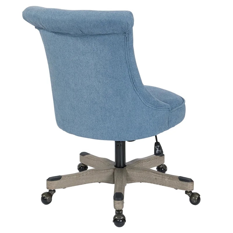 Chaise de bureau capitonnée avec hauteur réglable