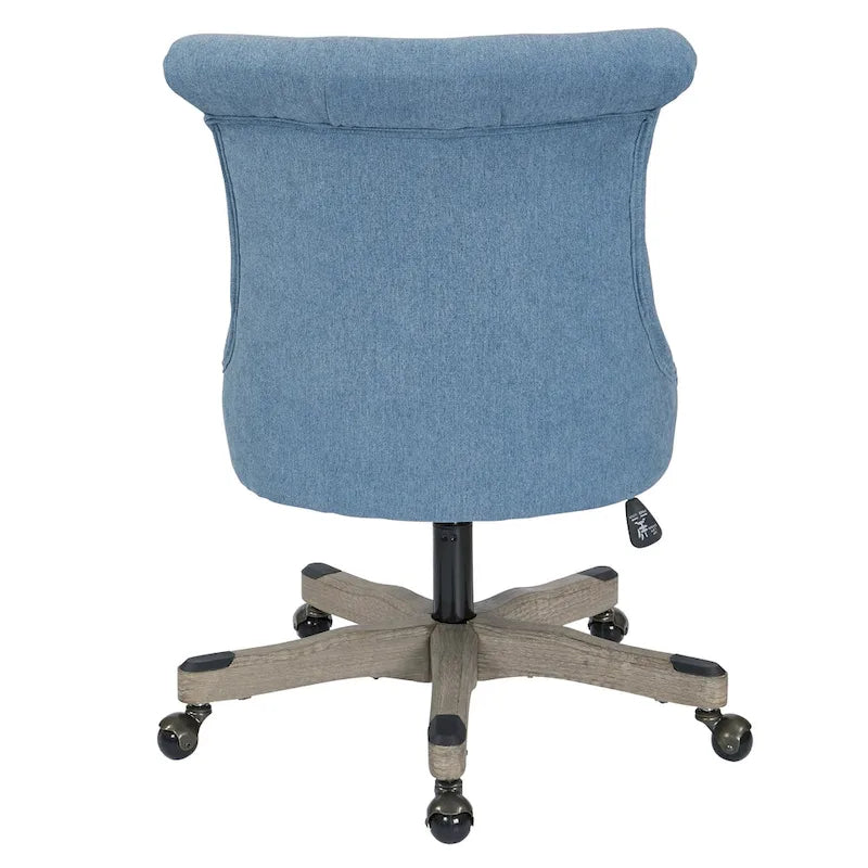 Chaise de bureau capitonnée avec hauteur réglable