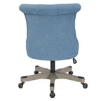 Chaise de bureau capitonnée avec hauteur réglable