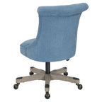 Chaise de bureau capitonnée avec hauteur réglable