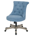 Chaise de bureau capitonnée avec hauteur réglable