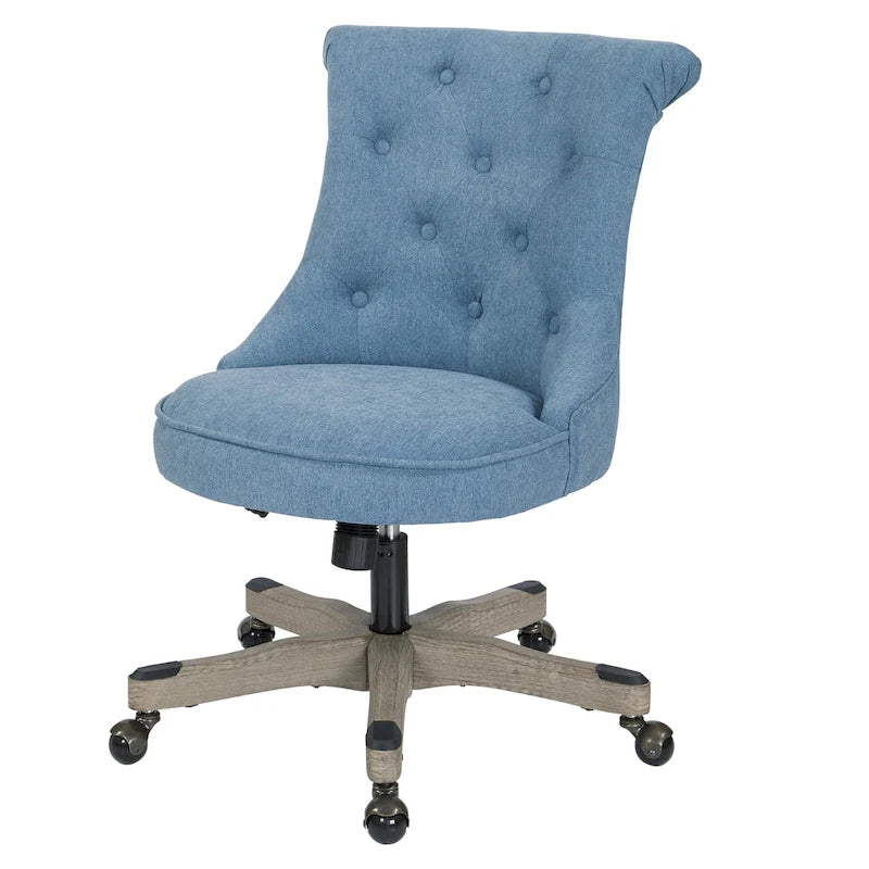 Chaise de bureau capitonnée avec hauteur réglable