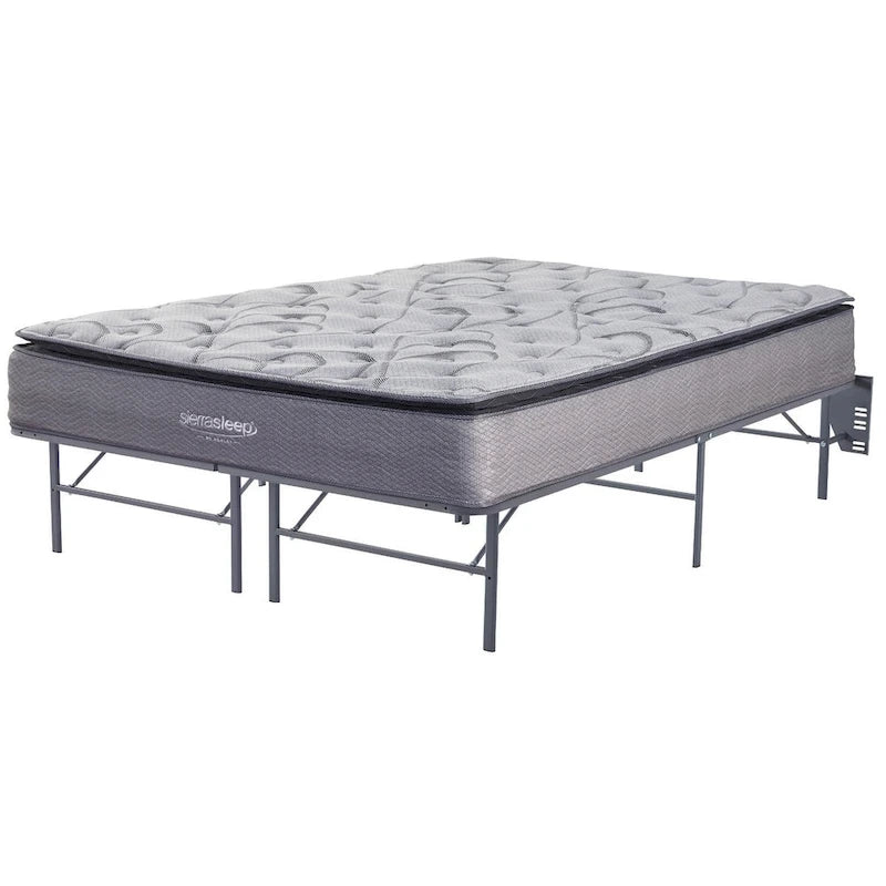 Rehausseur de matelas King 2 pièces - Gris