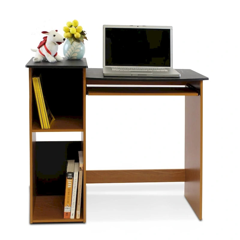 Bureau compact pour ordinateur avec rangements