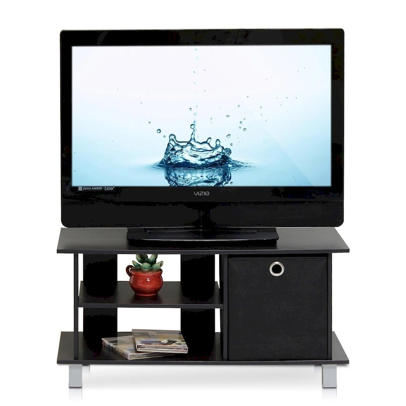 Meuble TV compact avec tiroirs de rangement