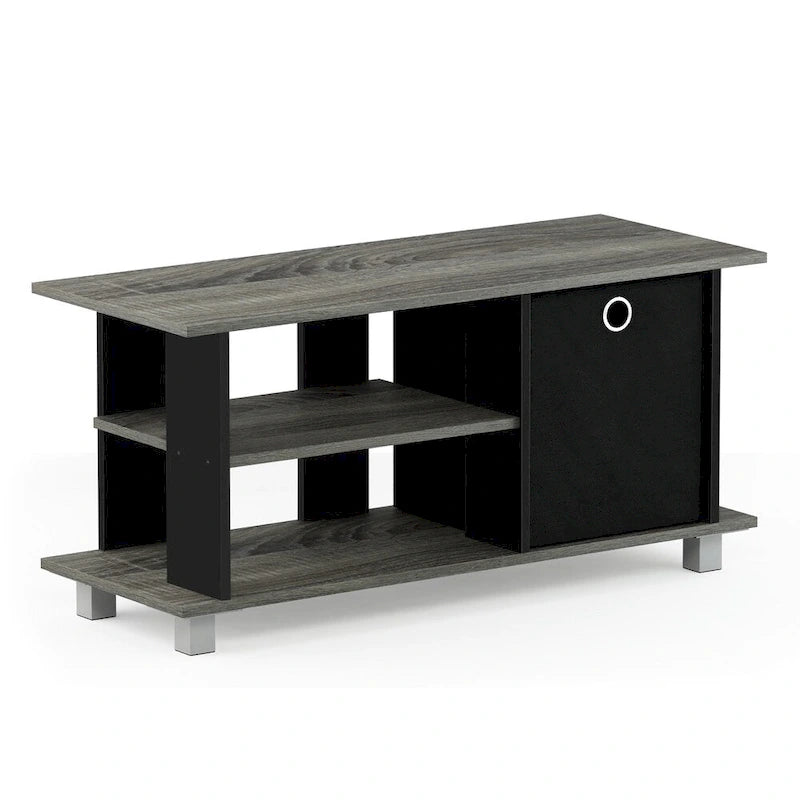 Meuble TV compact avec tiroirs de rangement