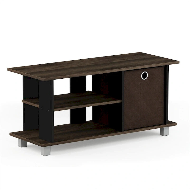 Meuble TV compact avec tiroirs de rangement