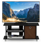 Meuble TV compact avec tiroirs de rangement