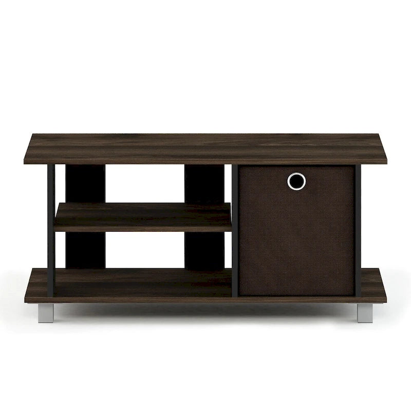 Meuble TV compact avec tiroirs de rangement