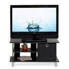 Meuble TV compact avec tiroirs de rangement