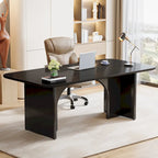63 Executive Desk, Large Computer Desk Modern Home Office Desk