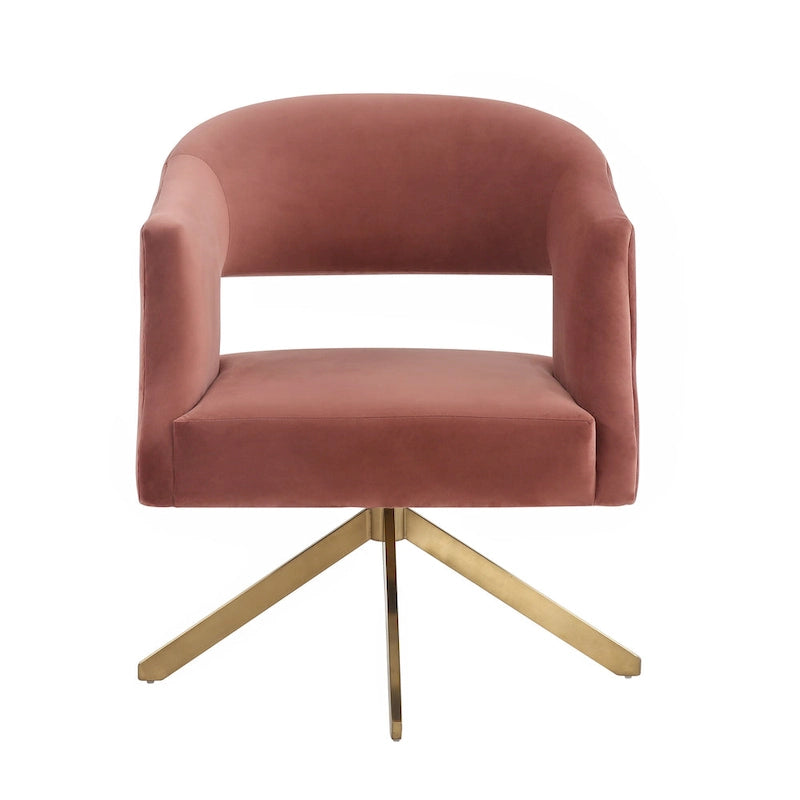 Fauteuil pivotant d'appoint – 69 cm L x 74 cm P x 84 cm H