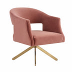 Fauteuil pivotant d'appoint – 69 cm L x 74 cm P x 84 cm H