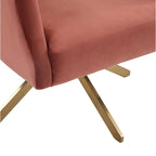 Fauteuil pivotant d'appoint – 69 cm L x 74 cm P x 84 cm H