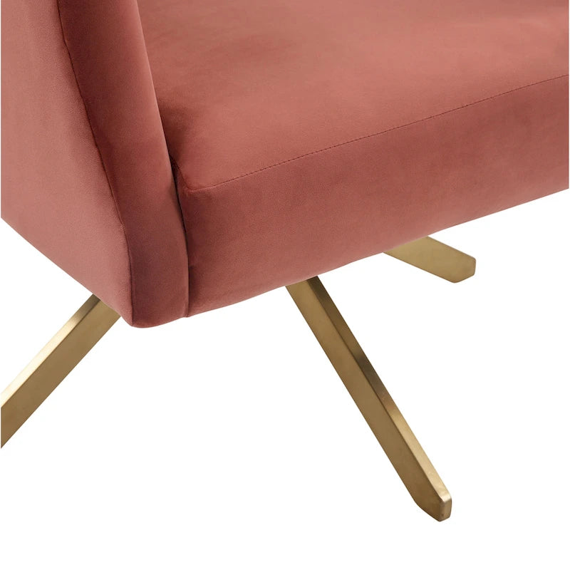 Fauteuil pivotant d'appoint – 69 cm L x 74 cm P x 84 cm H