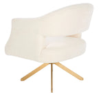 Fauteuil pivotant d'appoint – 69 cm L x 74 cm P x 84 cm H