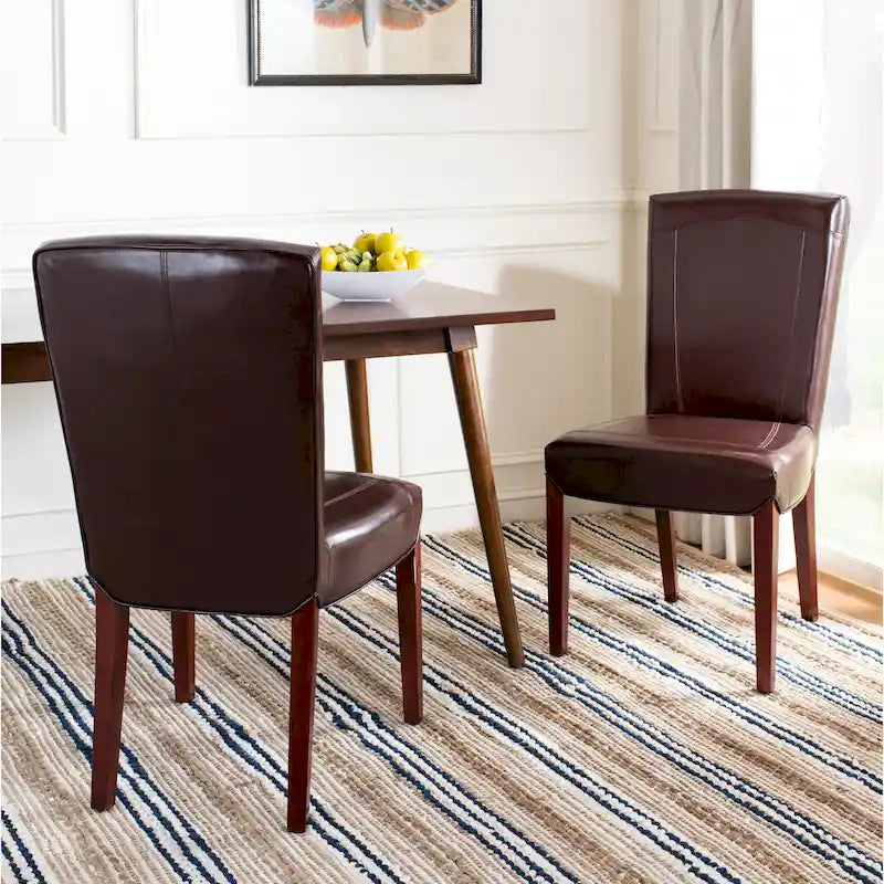 Chaises de salle à manger carrées (lot de 2) - L 51,6 cm x P 63 cm x H 100 cm