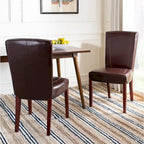 Chaises de salle à manger carrées (lot de 2) - L 51,6 cm x P 63 cm x H 100 cm