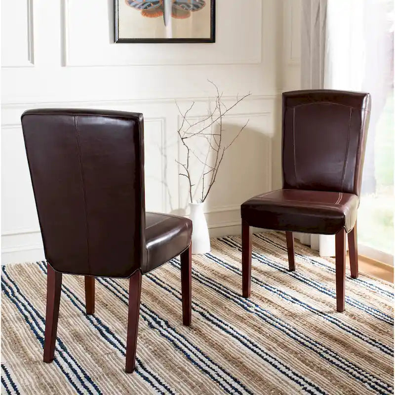 Chaises de salle à manger carrées (lot de 2) - L 51,6 cm x P 63 cm x H 100 cm