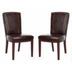 Chaises de salle à manger carrées (lot de 2) - L 51,6 cm x P 63 cm x H 100 cm