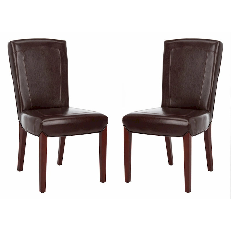 Chaises de salle à manger carrées (lot de 2) - L 51,6 cm x P 63 cm x H 100 cm