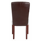 Chaises de salle à manger carrées (lot de 2) - L 51,6 cm x P 63 cm x H 100 cm