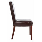 Chaises de salle à manger carrées (lot de 2) - L 51,6 cm x P 63 cm x H 100 cm
