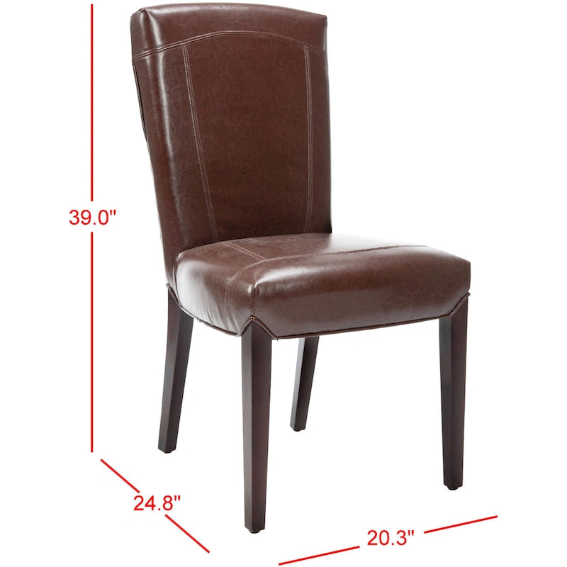 Chaises de salle à manger carrées (lot de 2) - L 51,6 cm x P 63 cm x H 100 cm