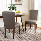 Chaises de salle à manger carrées (lot de 2) - L 51,6 cm x P 63 cm x H 100 cm
