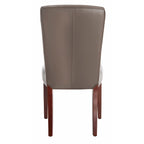 Chaises de salle à manger carrées (lot de 2) - L 51,6 cm x P 63 cm x H 100 cm