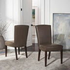 Chaises de salle à manger carrées (lot de 2) - L 51,6 cm x P 63 cm x H 100 cm